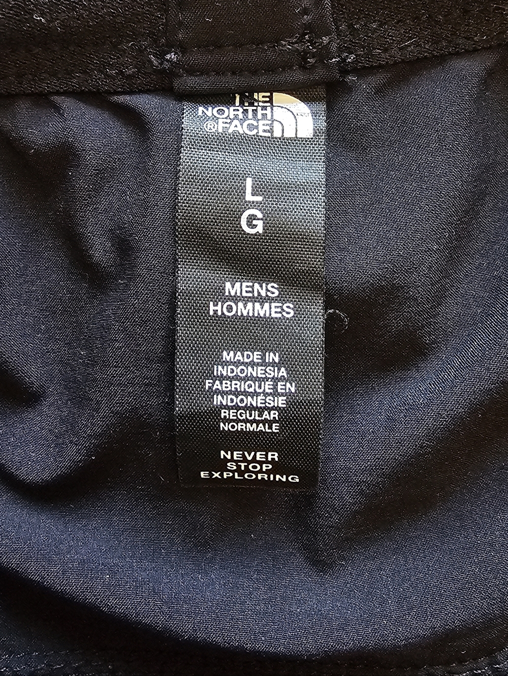 The North Face Men’s Black Joggers with Neon Graphic  Trailwear OKC - Picture 2 of 11